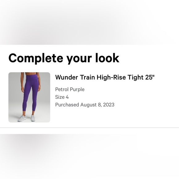 Wunder Train High-Rise Tight 25” - Picture 4 of 4